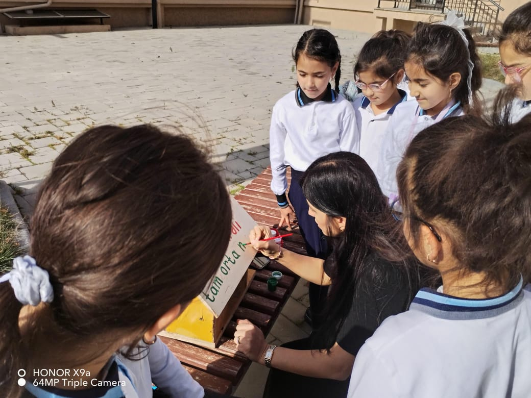 Şuşa məktəblilərindən maraqlı addım