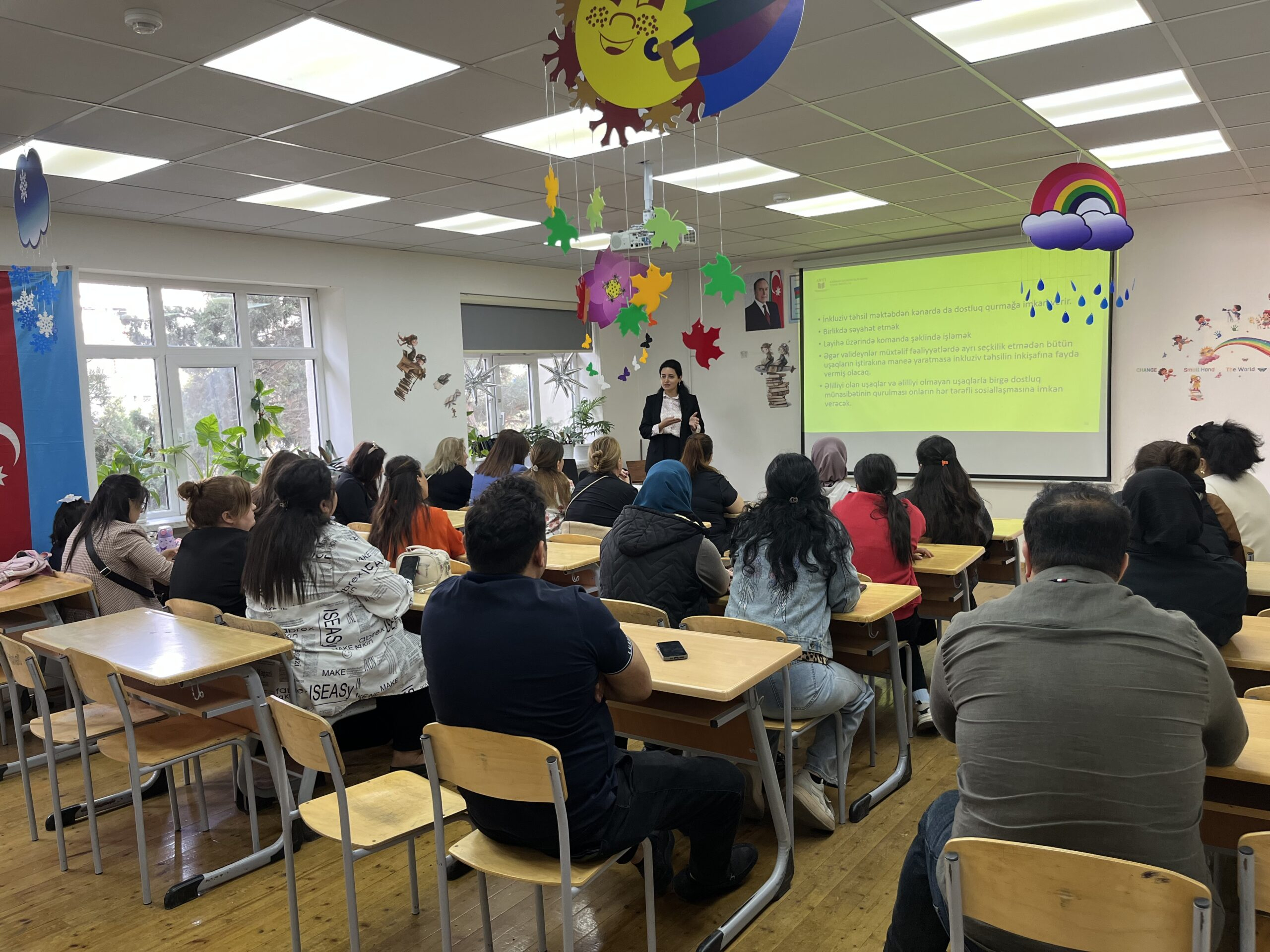 İnklüziv siniflərdə maarifləndirmə tədbirləri həyata keçirilir