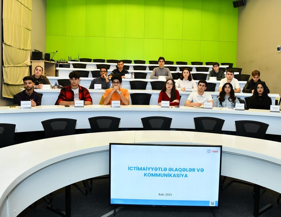 ADNSU-da “Etik və şəffaf kommunikasiya” mövzusunda təlim keçirilib