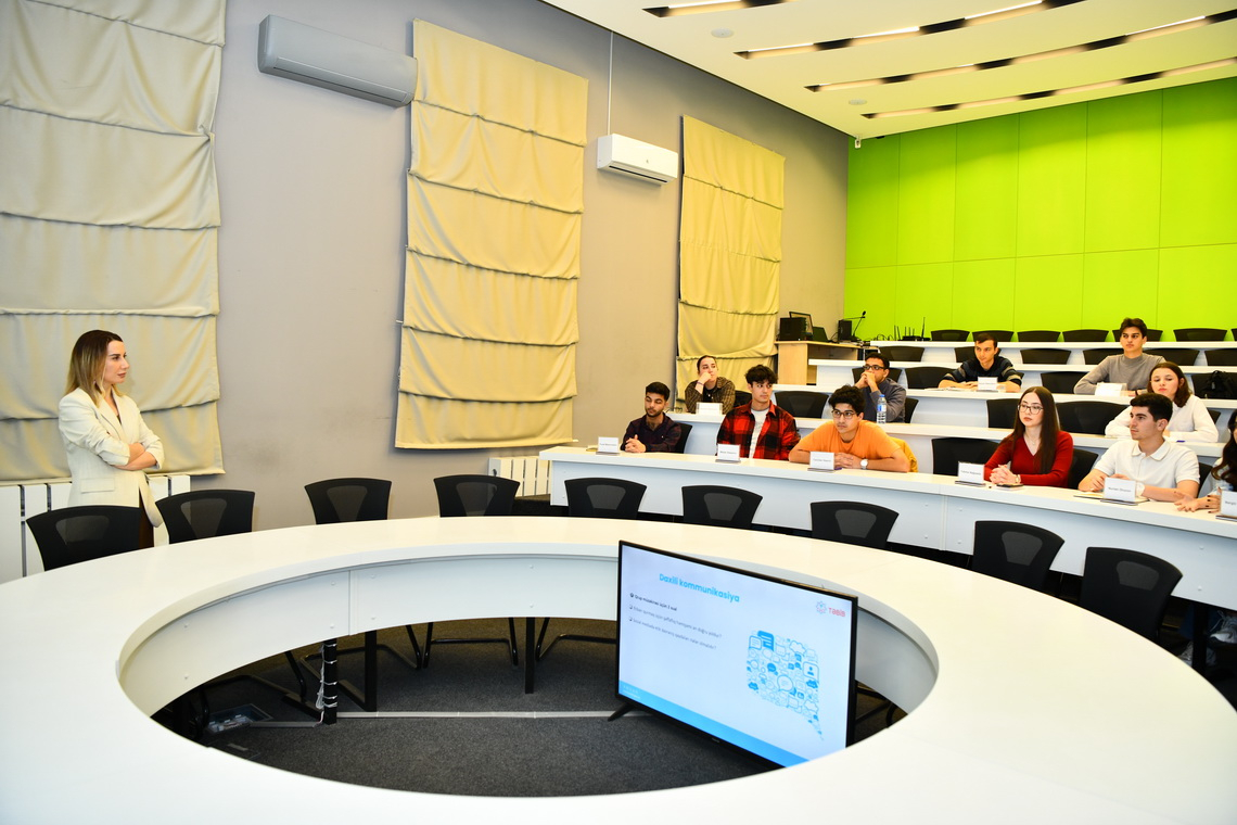 ADNSU-da “Etik və şəffaf kommunikasiya” mövzusunda təlim keçirilib