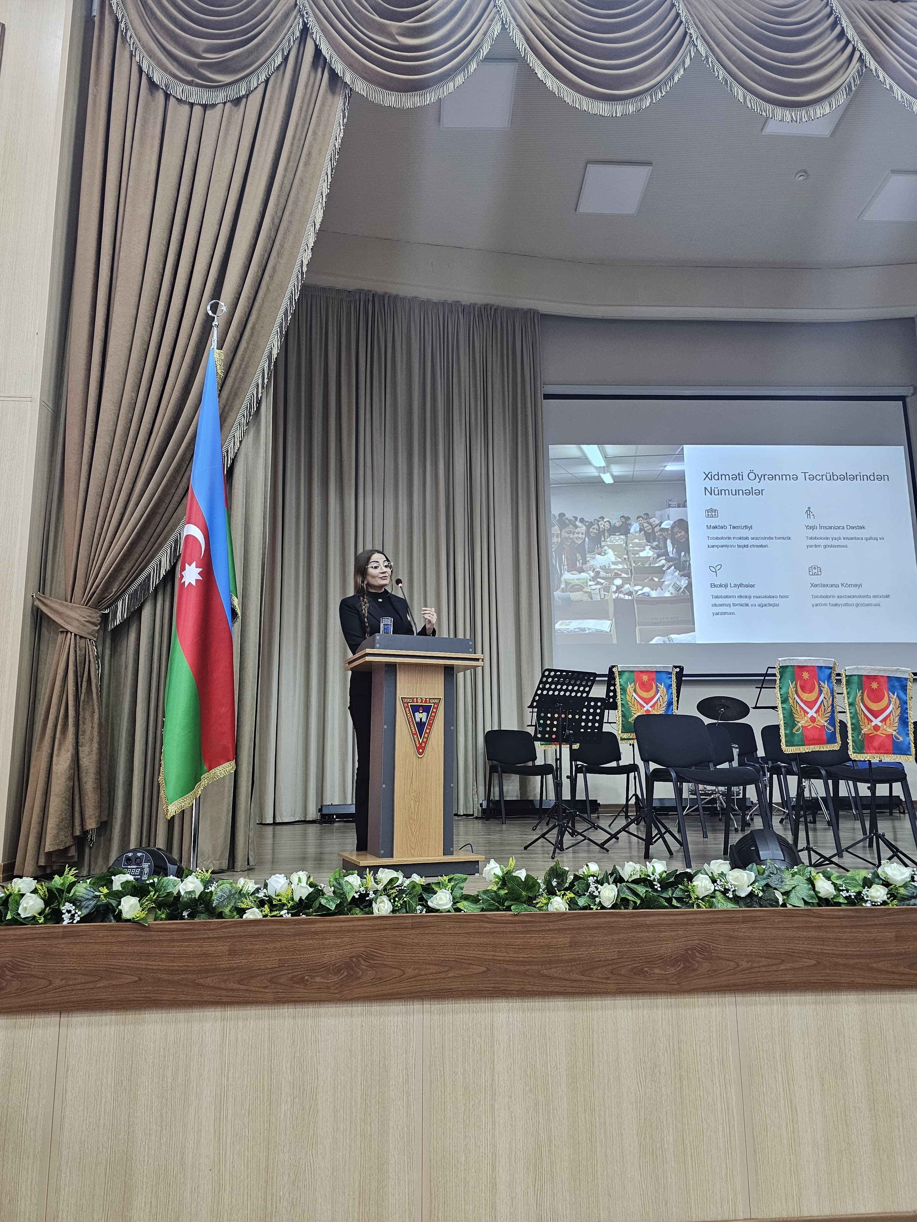 Hərbi liseydə elmi-metodiki görüş təşkil olunub