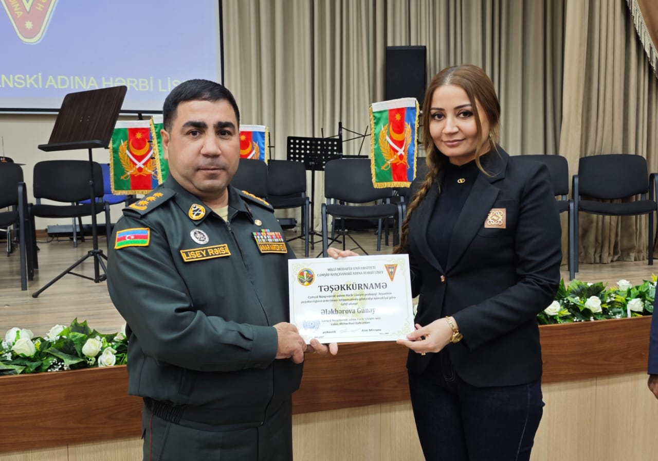 Hərbi liseydə elmi-metodiki görüş təşkil olunub