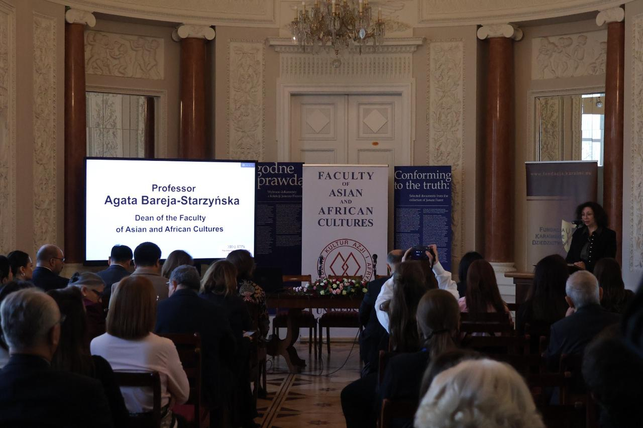 BSU-nun rektoru Varşava Universitetində çıxış edib