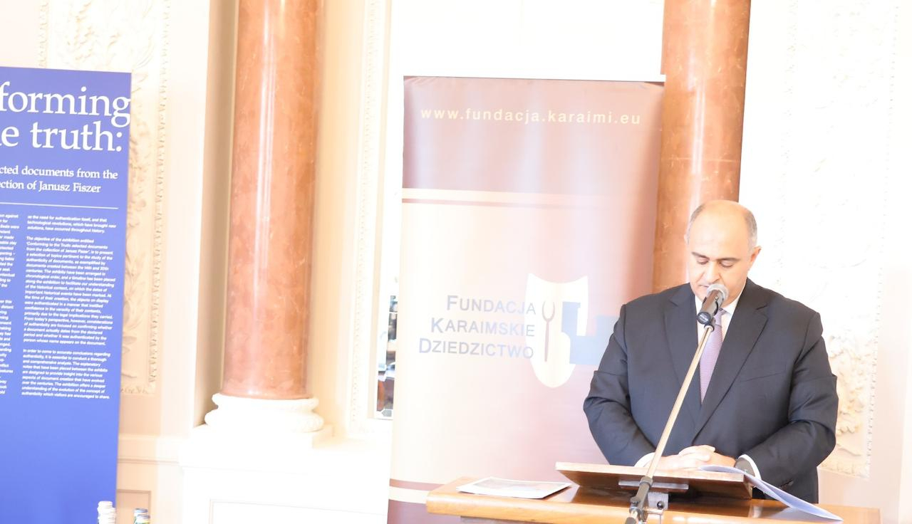 BSU-nun rektoru Varşava Universitetində çıxış edib