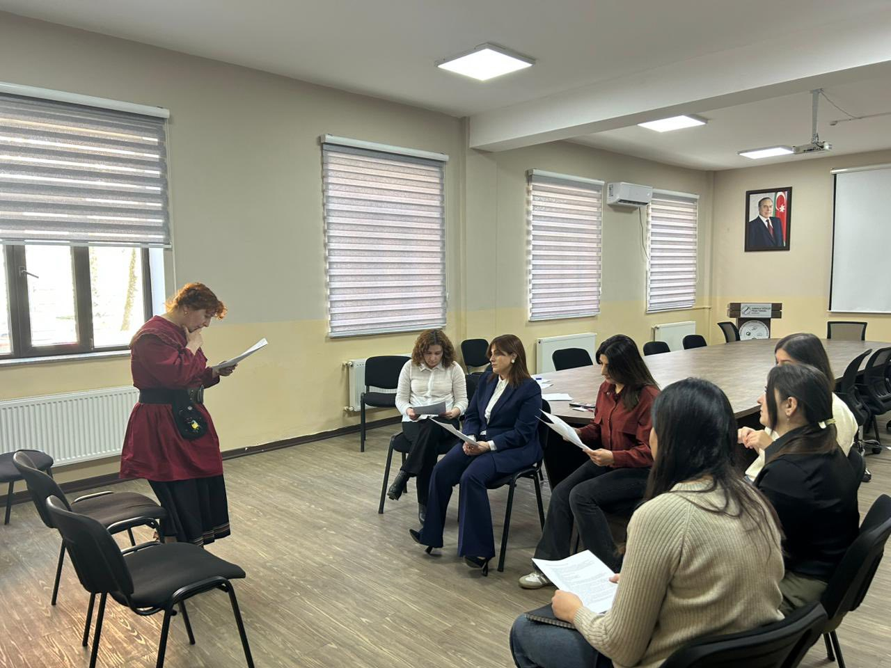 Qəbələ Peşə Mərkəzində əməkdaşların dil bacarıqları ilə bağlı təlim keçirilib