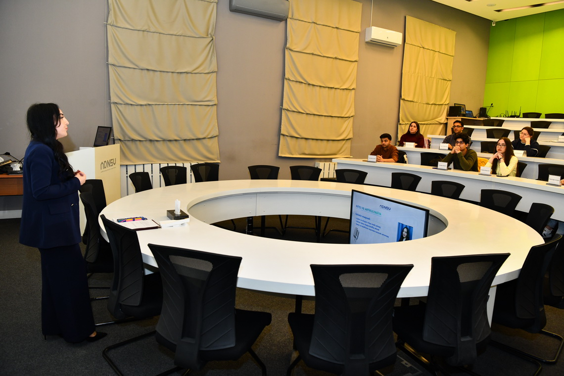 ADNSU-da “Nitq və artikulyasiya” mövzusunda təlim keçirilib