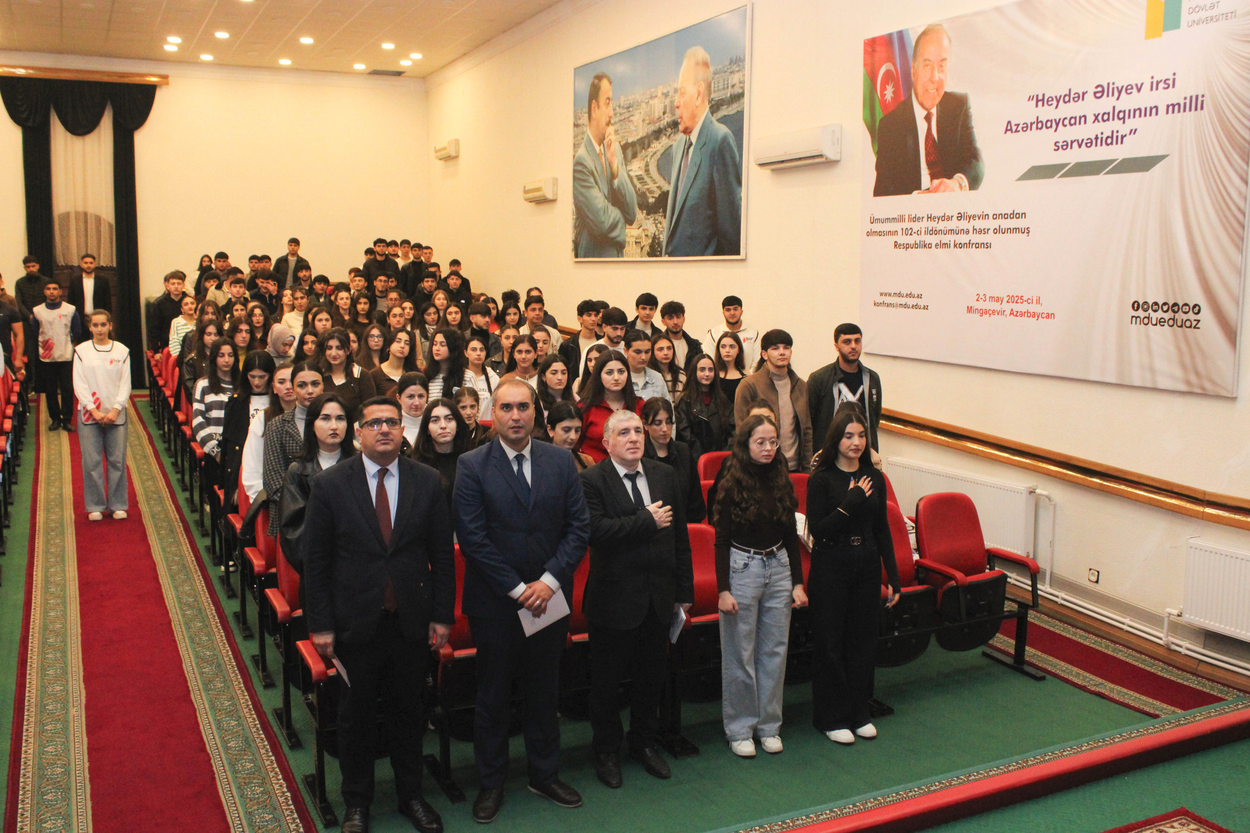 MDU-da Bəxtiyar Vahabzadənin 100 illik yubileyinə həsr olunmuş konfrans keçirilib