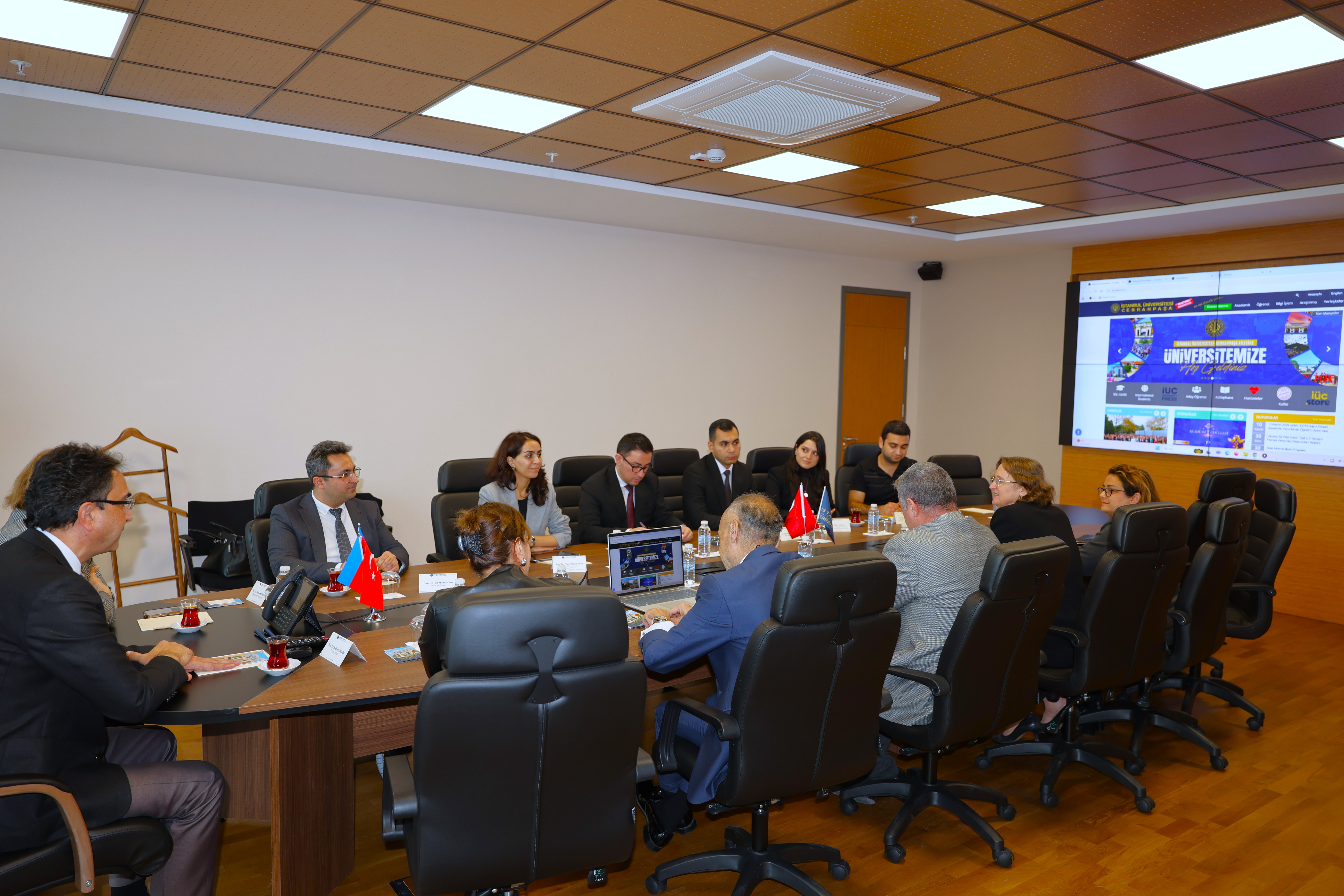 ADNSU-nun nümayəndə heyəti İstanbul Cerrahpaşa Universitetində səfərdə olub