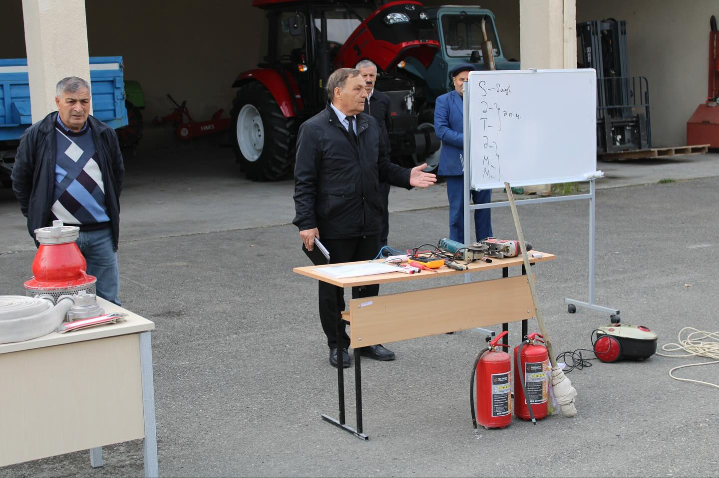 Qəbələ Dövlət Peşə Təhsil Mərkəzində təhlükəsizlik mövzusunda açıq dərs keçirilib