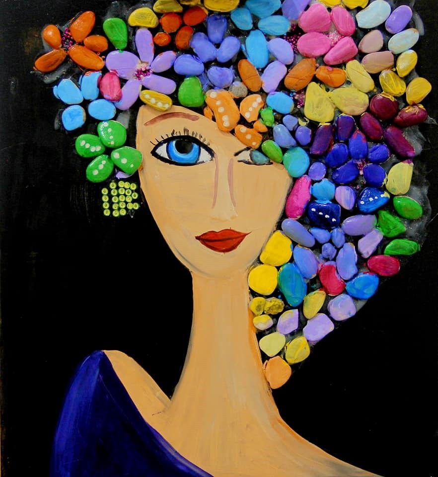 Fırçası ilə nağıllar yaradan