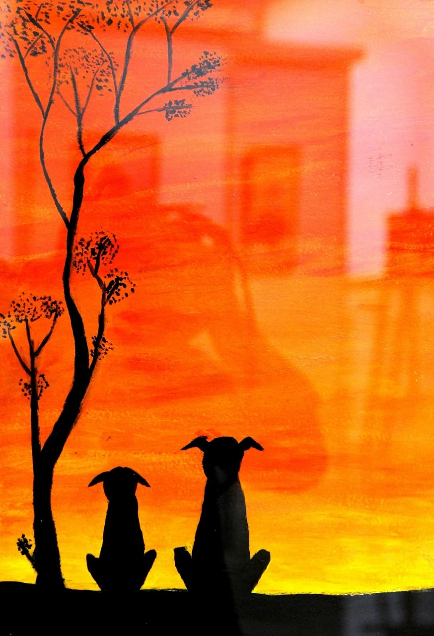 Fırçası ilə nağıllar yaradan