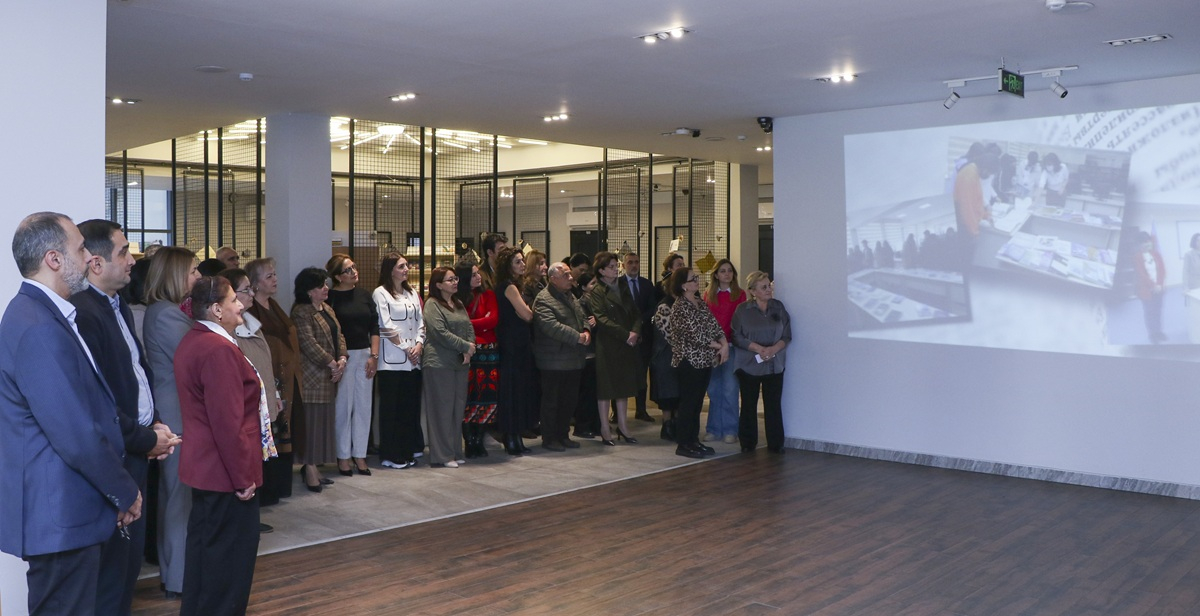 AzMİU-nun 50 illik yubileyinə həsr olunmuş sərgi keçirilib