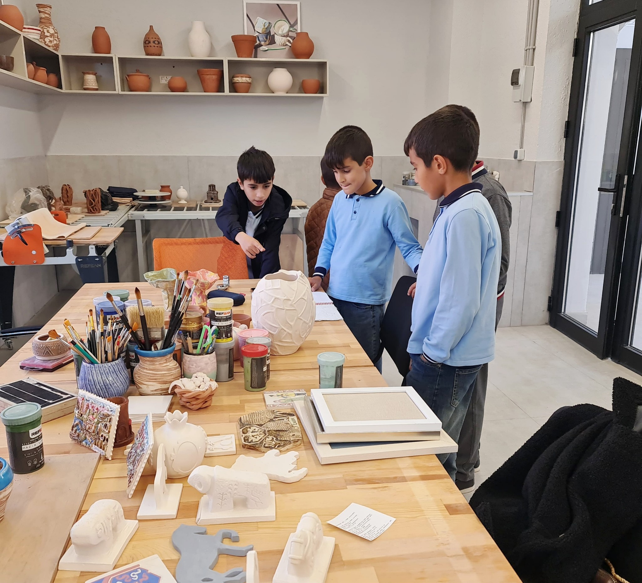 Laçın məktəbliləri payız tətilini birgə keçirirlər