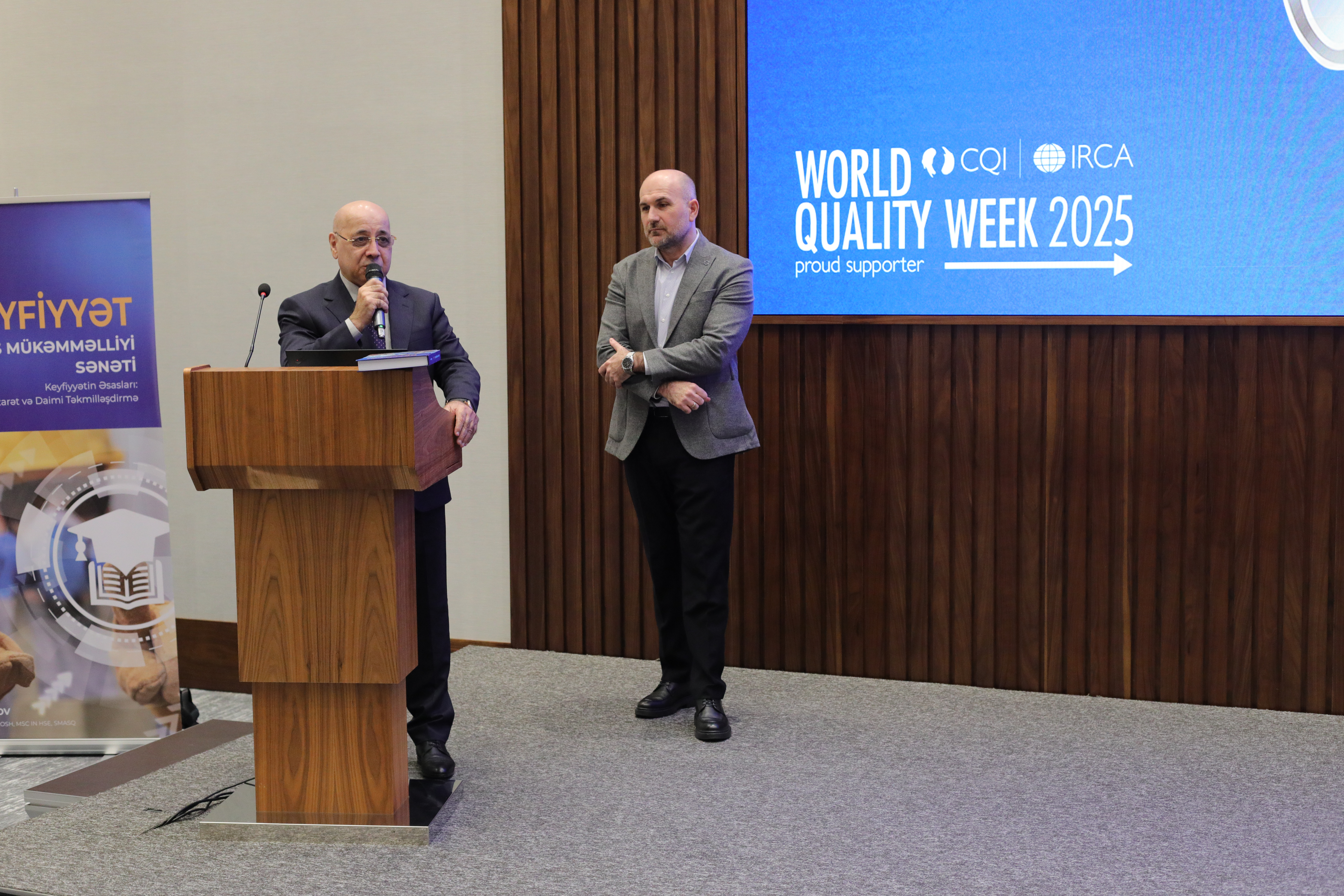 ADNSU-nun müəllimləri “Dünya keyfiyyət həftəsi - 2025” tədbirində iştirak ediblər