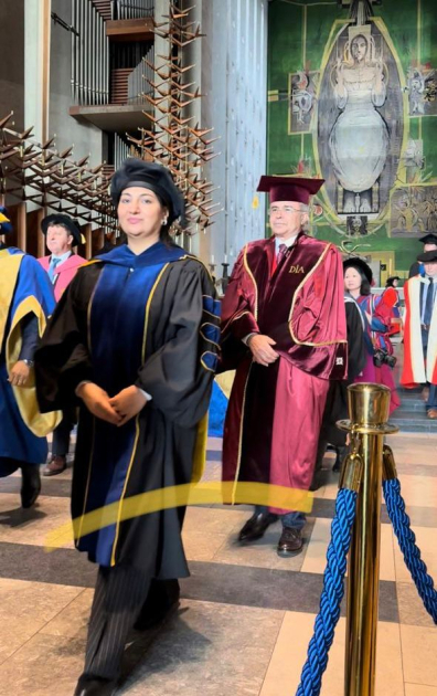 ASA-nın ikili diplom proqramının məzunları Koventri Universitetində diplomlarını alıblar