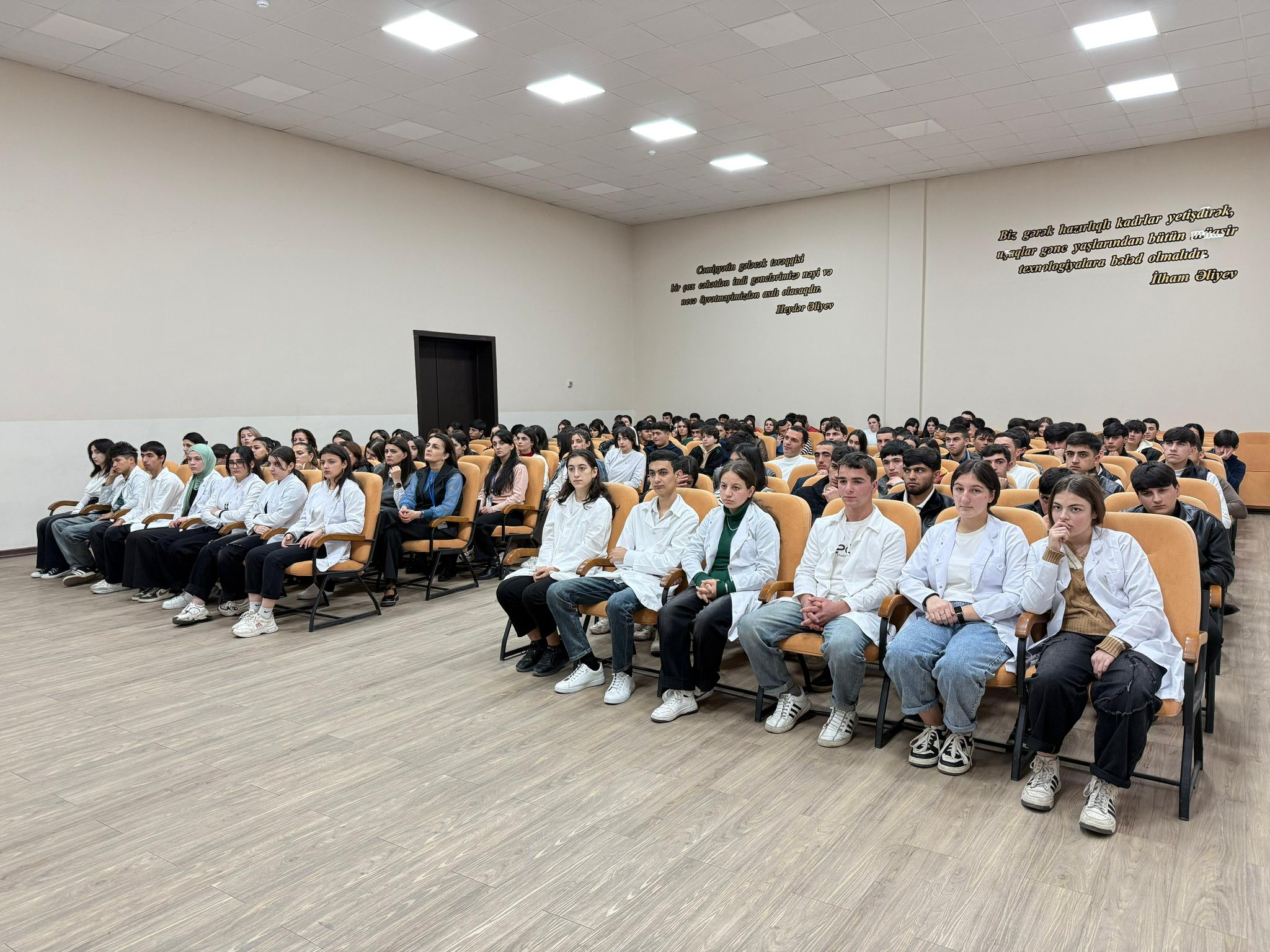 Qəbələ Peşə Təhsil Mərkəzində maarifləndirici görüş keçirilib