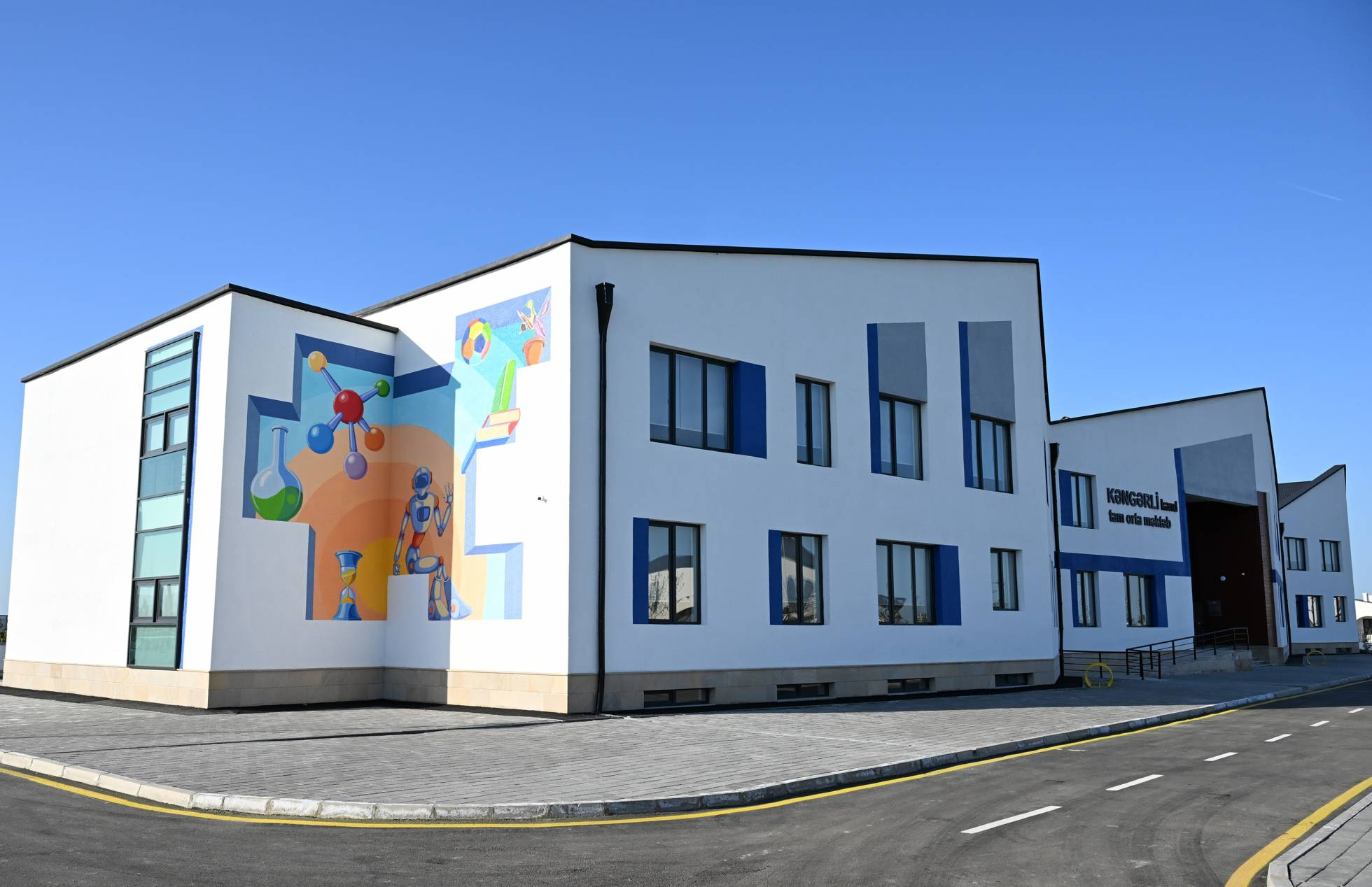 Ağdam Şəhəri Günündə Kəngərli kənd məktəbində