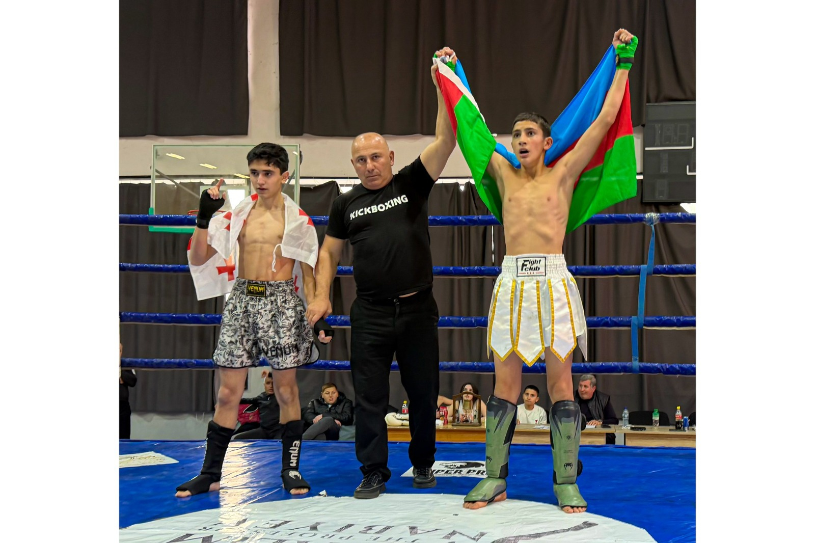 Naxçıvanın 9 kikbokçusu beynəlxalq turnirin birincisi olub