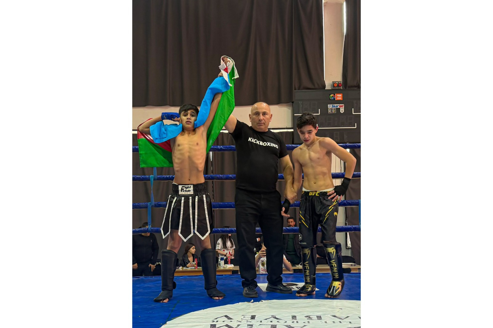 Naxçıvanın 9 kikbokçusu beynəlxalq turnirin birincisi olub