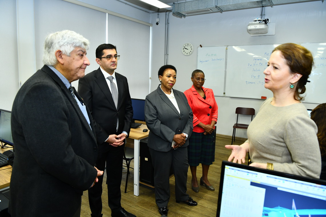 CAR-ın Ali Təhsil və Təlim Nazirliyinin nümayəndə heyəti ADNSU-da olub