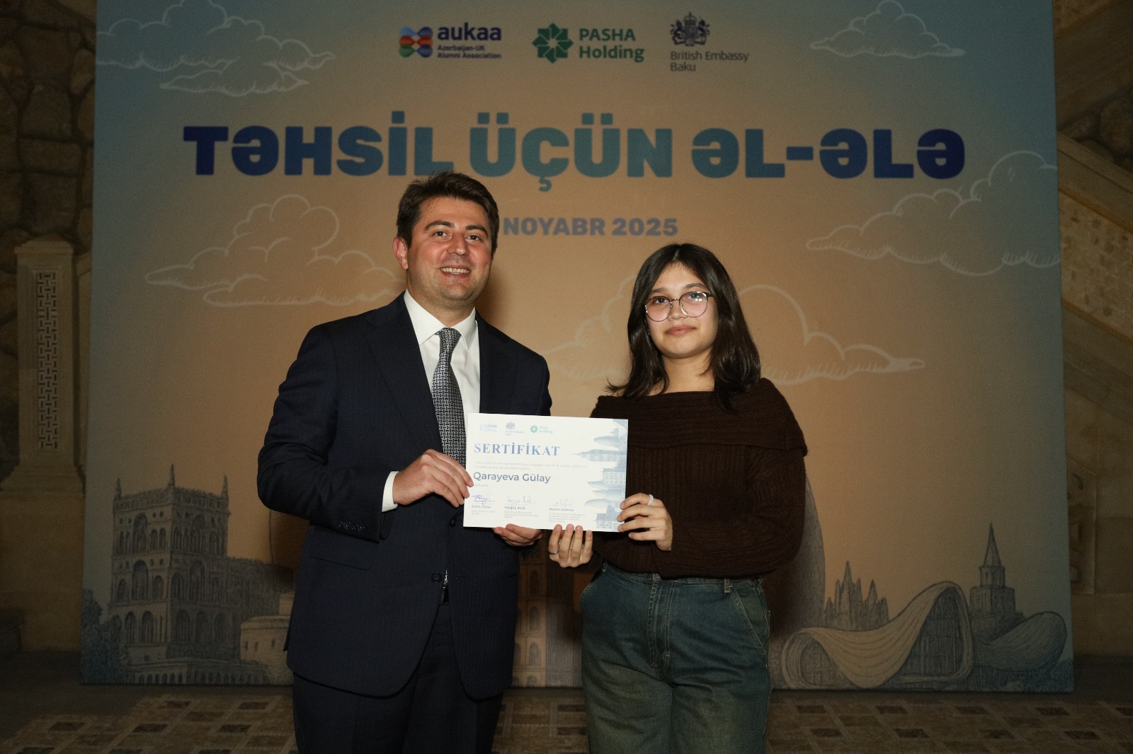 “Təhsil üçün əl-ələ” layihəsinin final tədbiri keçirilib