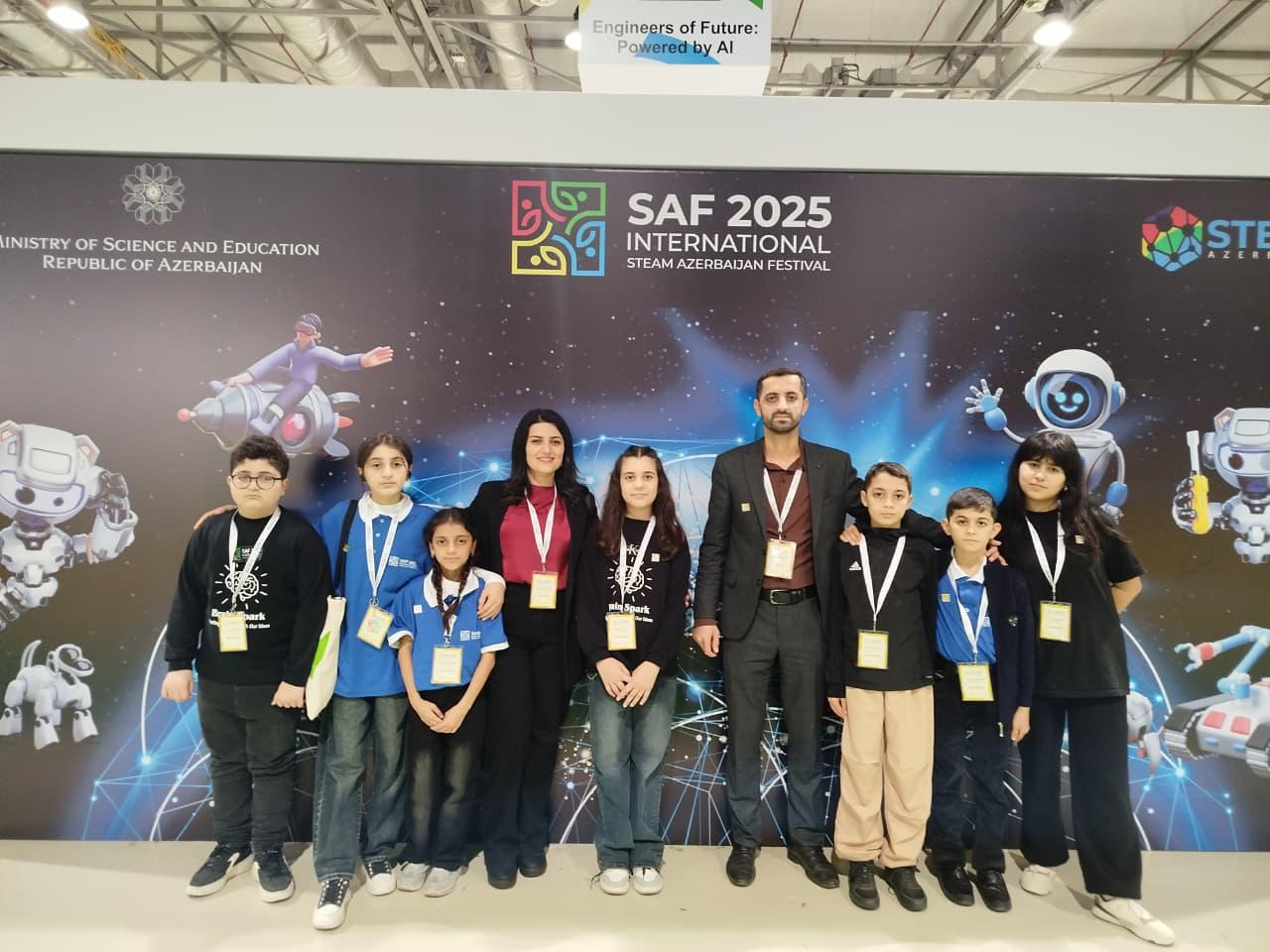 Lənkəran-Astara məktəbliləri SAF 2025-də uğurla iştirak ediblər