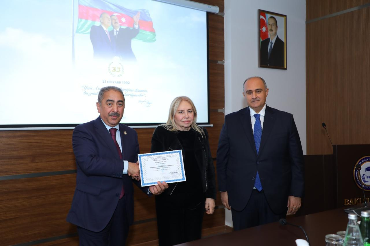 BSU-da YAP-ın 33-cü ildönümünə həsr olunan tədbir keçirilib