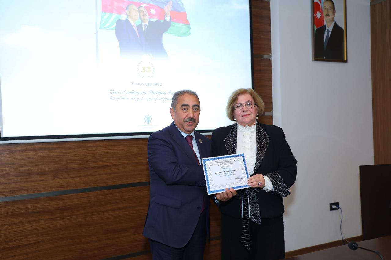 BSU-da YAP-ın 33-cü ildönümünə həsr olunan tədbir keçirilib