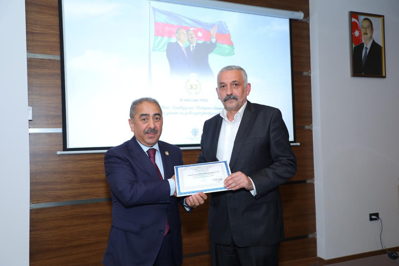 BSU-da YAP-ın 33-cü ildönümünə həsr olunan tədbir keçirilib