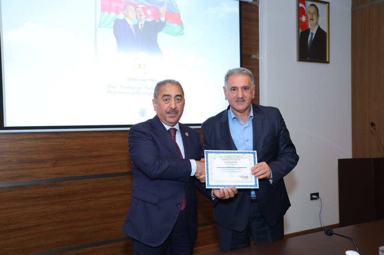 BSU-da YAP-ın 33-cü ildönümünə həsr olunan tədbir keçirilib