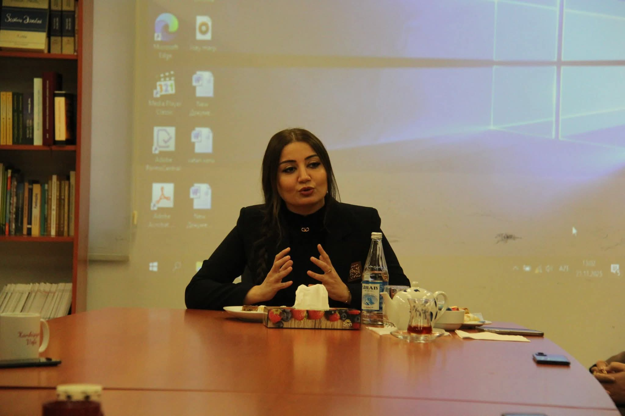 Mübariz İbrahimov adına Təhsil Kompleksində müəllimlər üçün pedaqoji təlim keçirilib