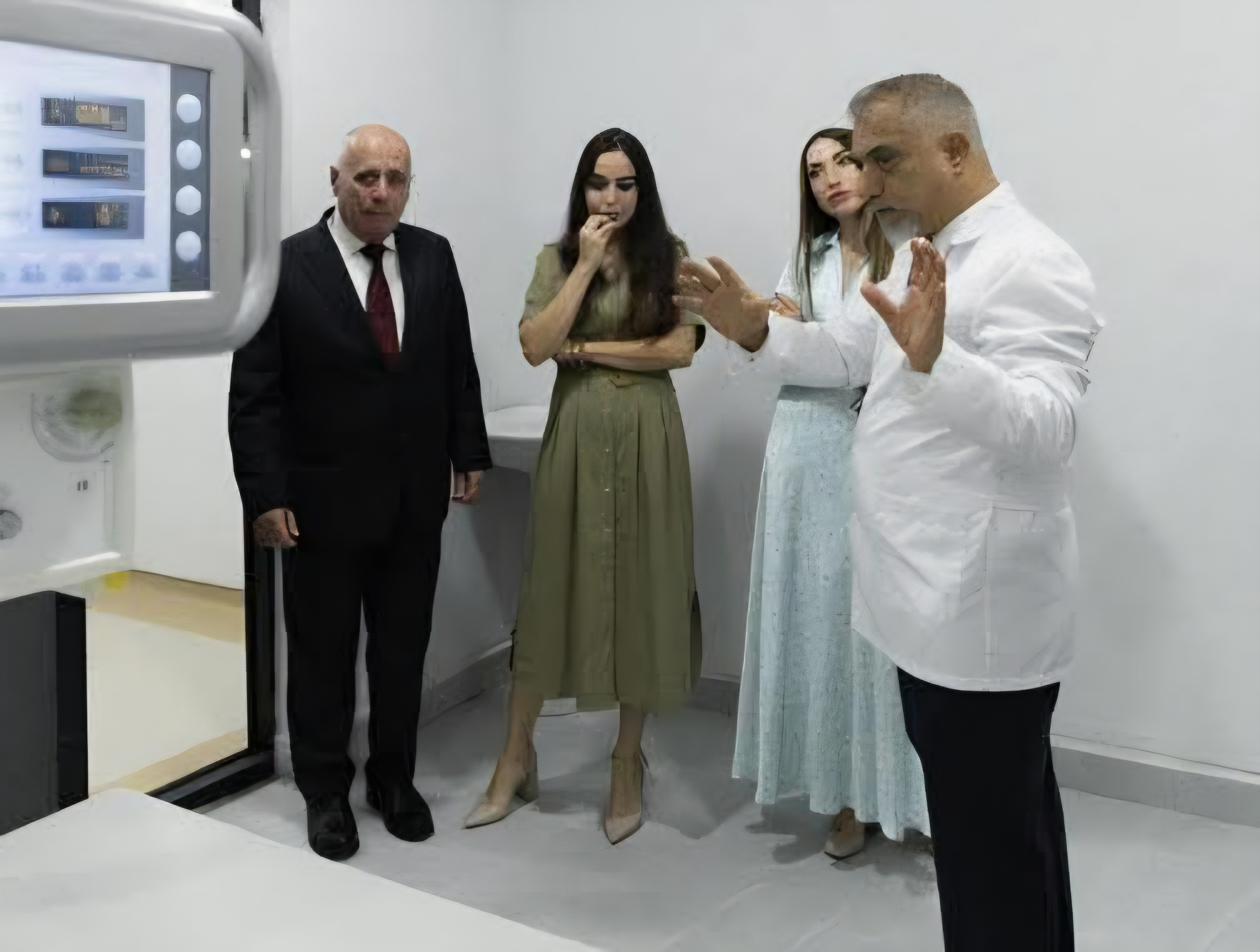 Leyla Əliyeva və Alena Əliyeva LDU-nun nəzdində yaradılmış Baytarlıq Klinikası ilə tanış olublar