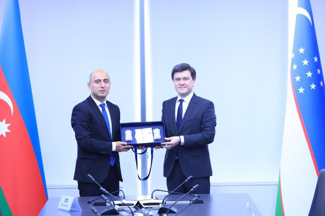 Nazir Özbəkistanın ali təhsil, elm və innovasiyalar nazirinin birinci müavini ilə görüşüb