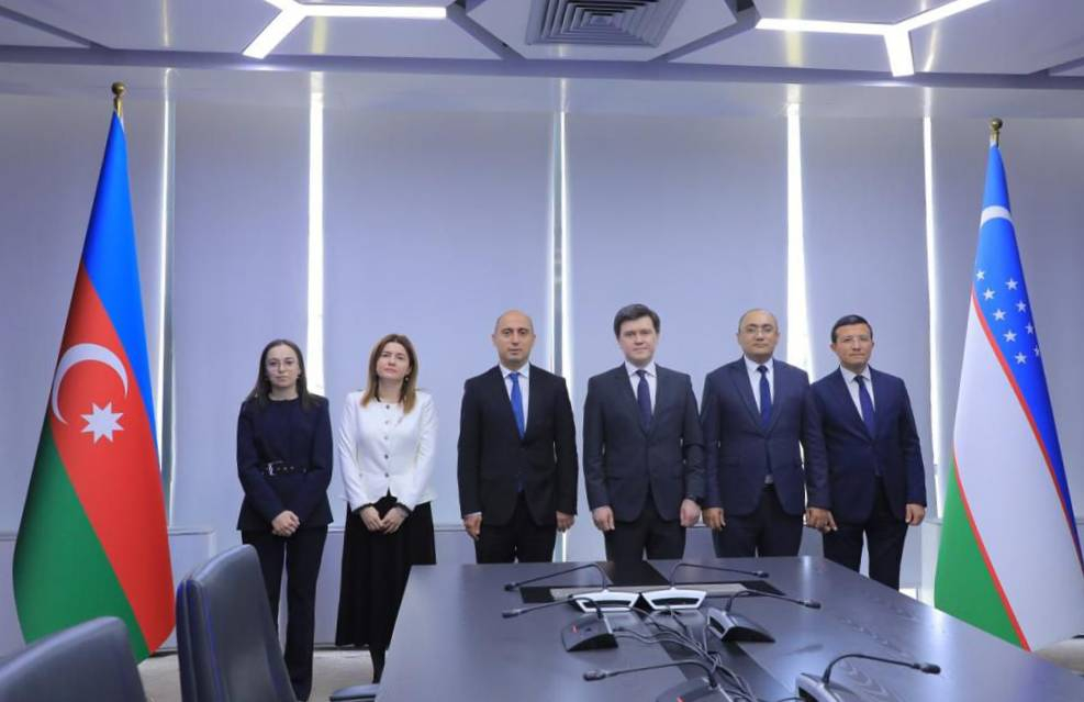 Nazir Özbəkistanın ali təhsil, elm və innovasiyalar nazirinin birinci müavini ilə görüşüb