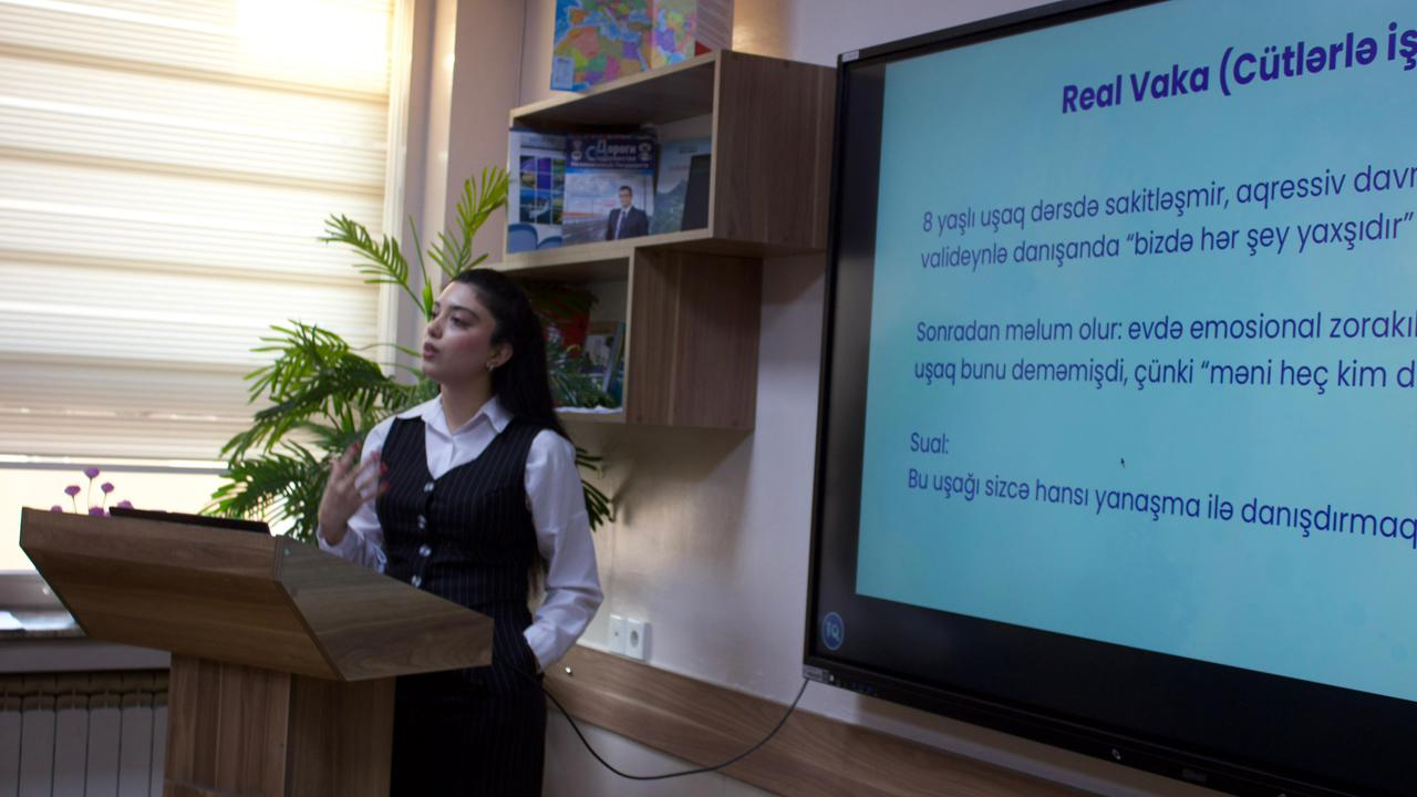 AzMİU-da uşaq hüquqları və insan davranışları mövzularında tədbirlər keçirilib