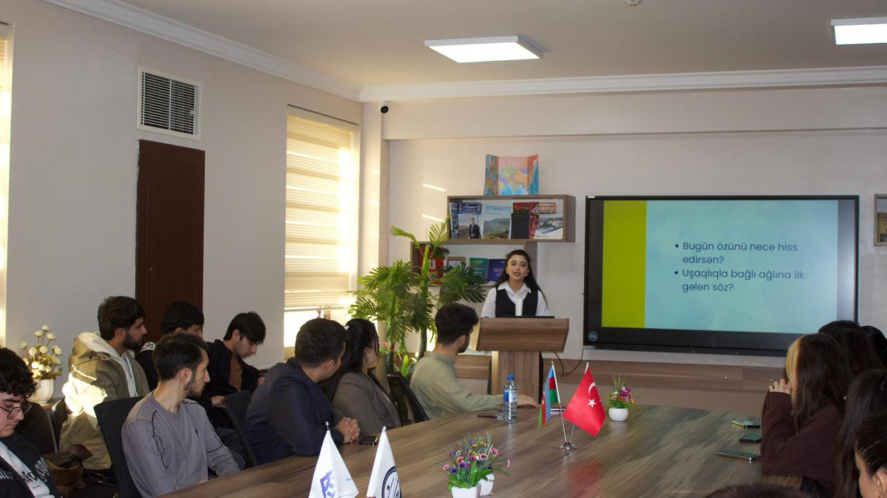 AzMİU-da uşaq hüquqları və insan davranışları mövzularında tədbirlər keçirilib