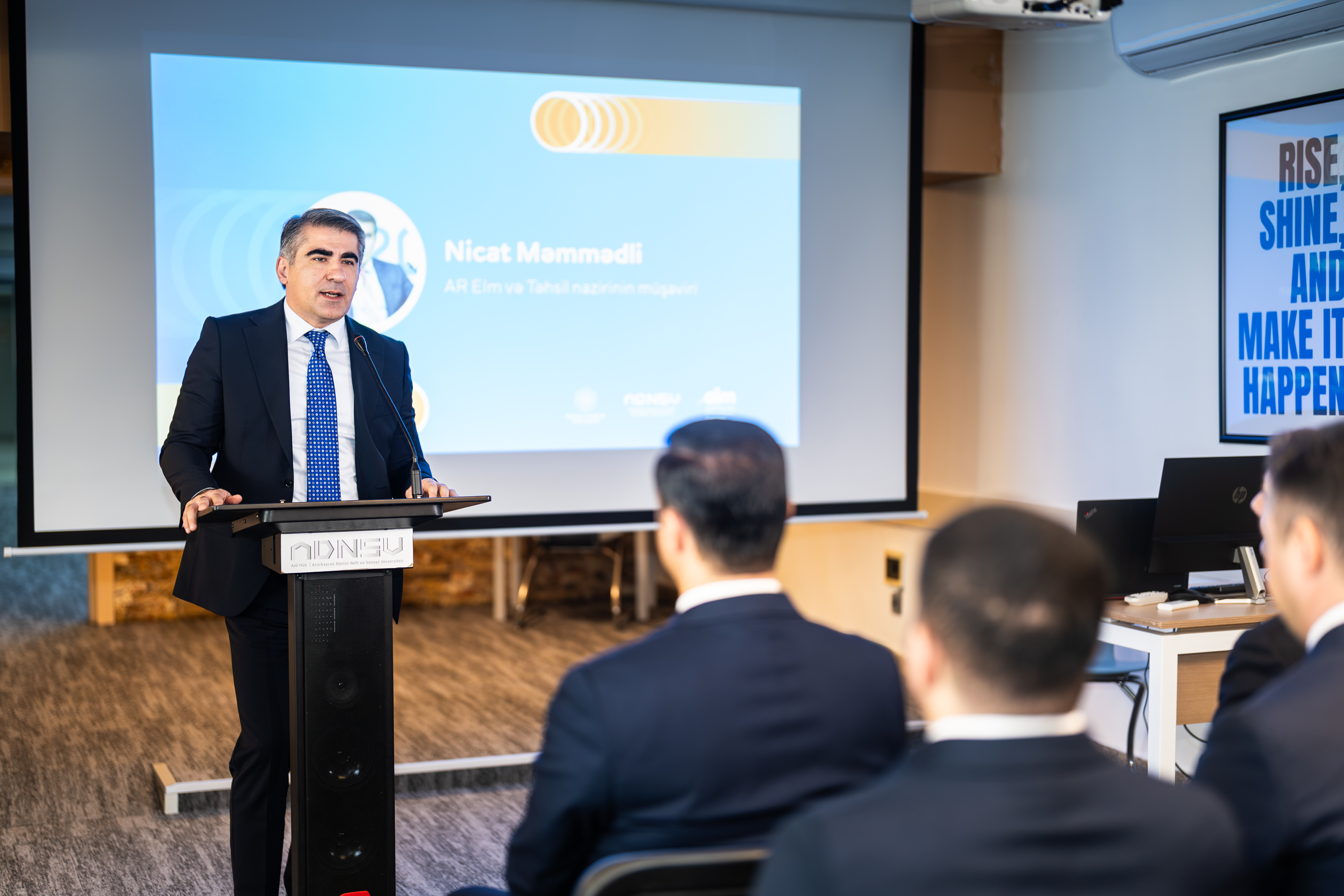 ADNSU-da Azərbaycan İnnovasiya Mərkəzinin açılışı olub