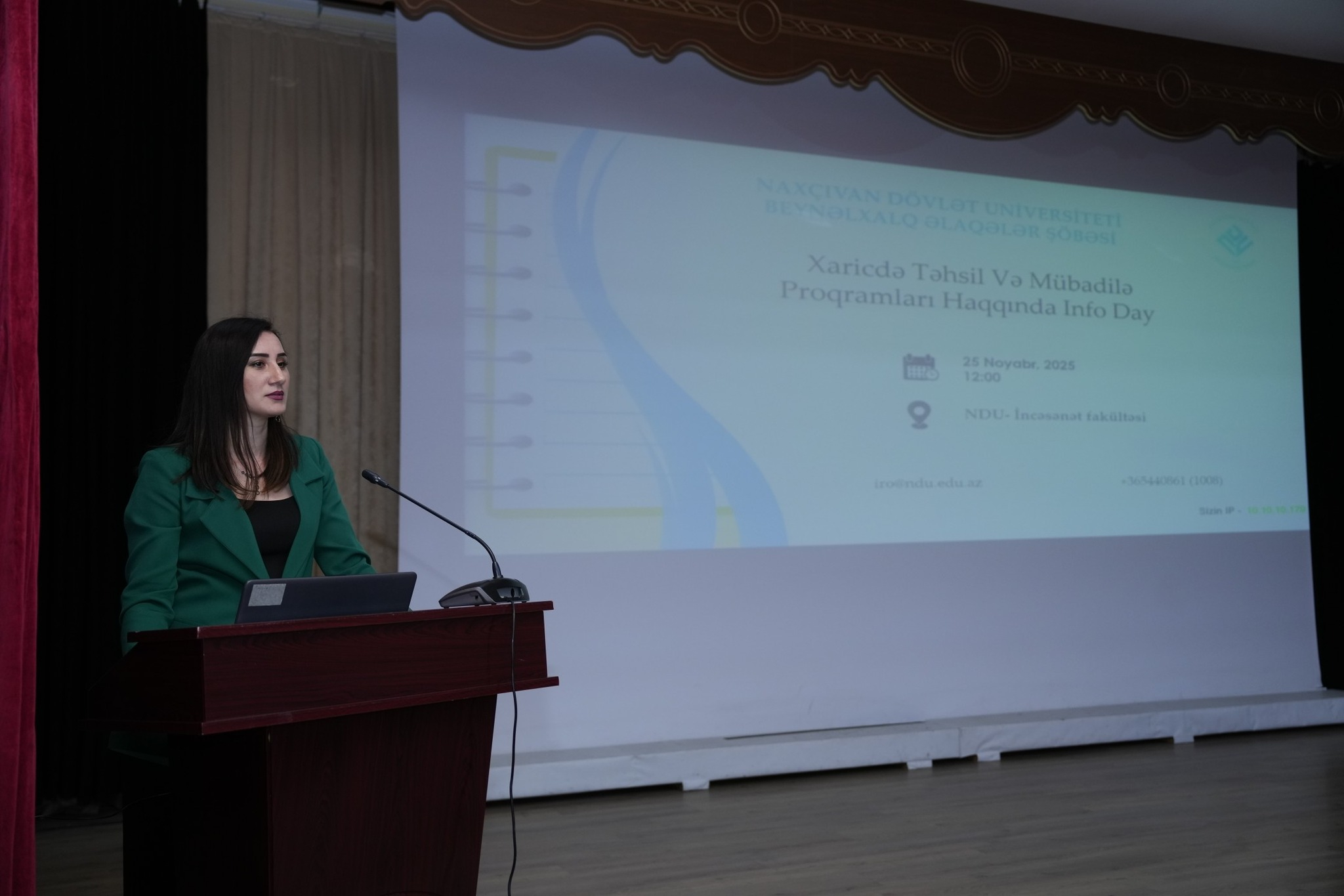 NDU-da beynəlxalq təhsil imkanları barəsində görüş keçirilib