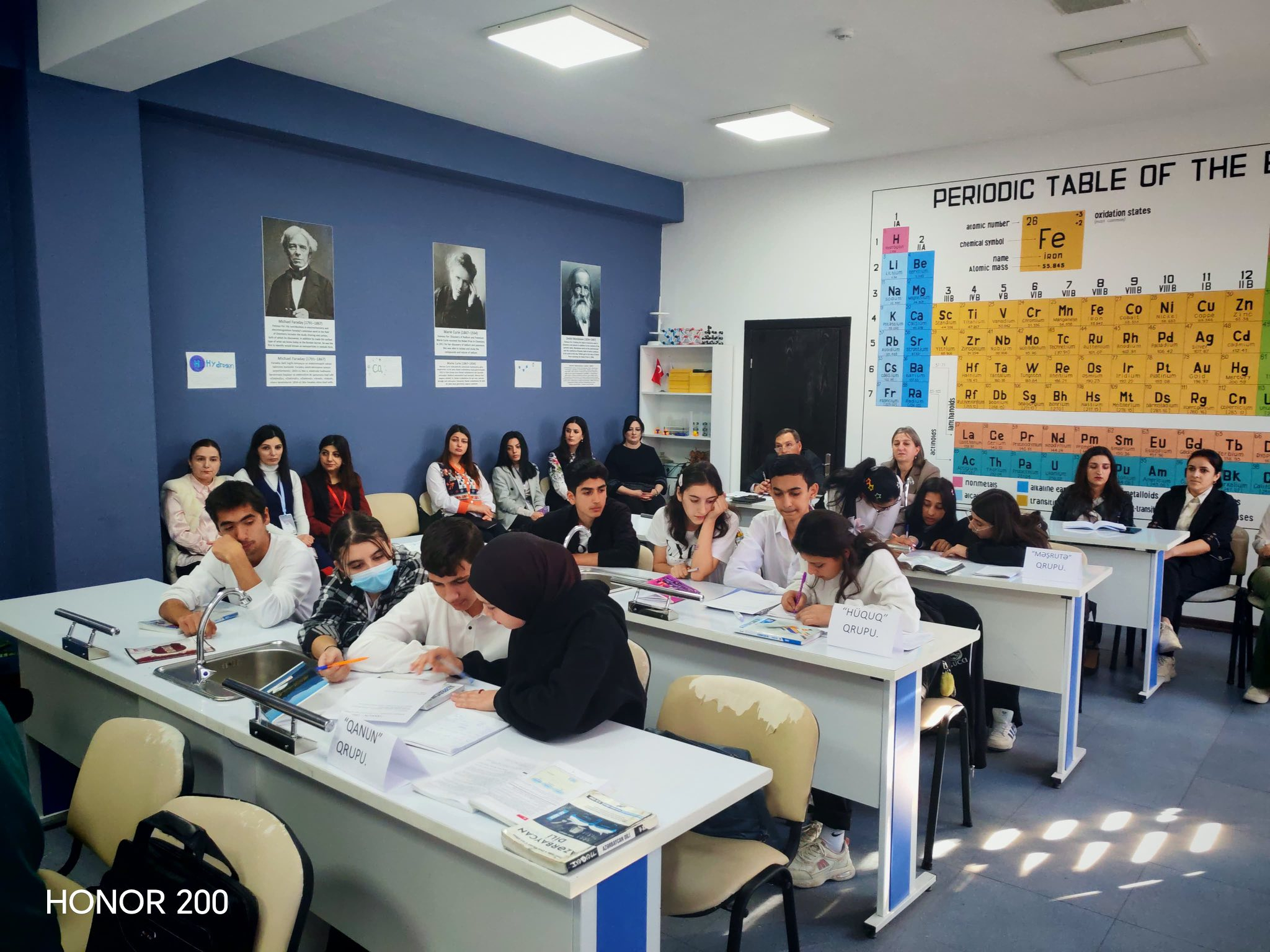 Qəbələ Dövlət Peşə Təhsil Mərkəzində "açıq dərs" keçirilib