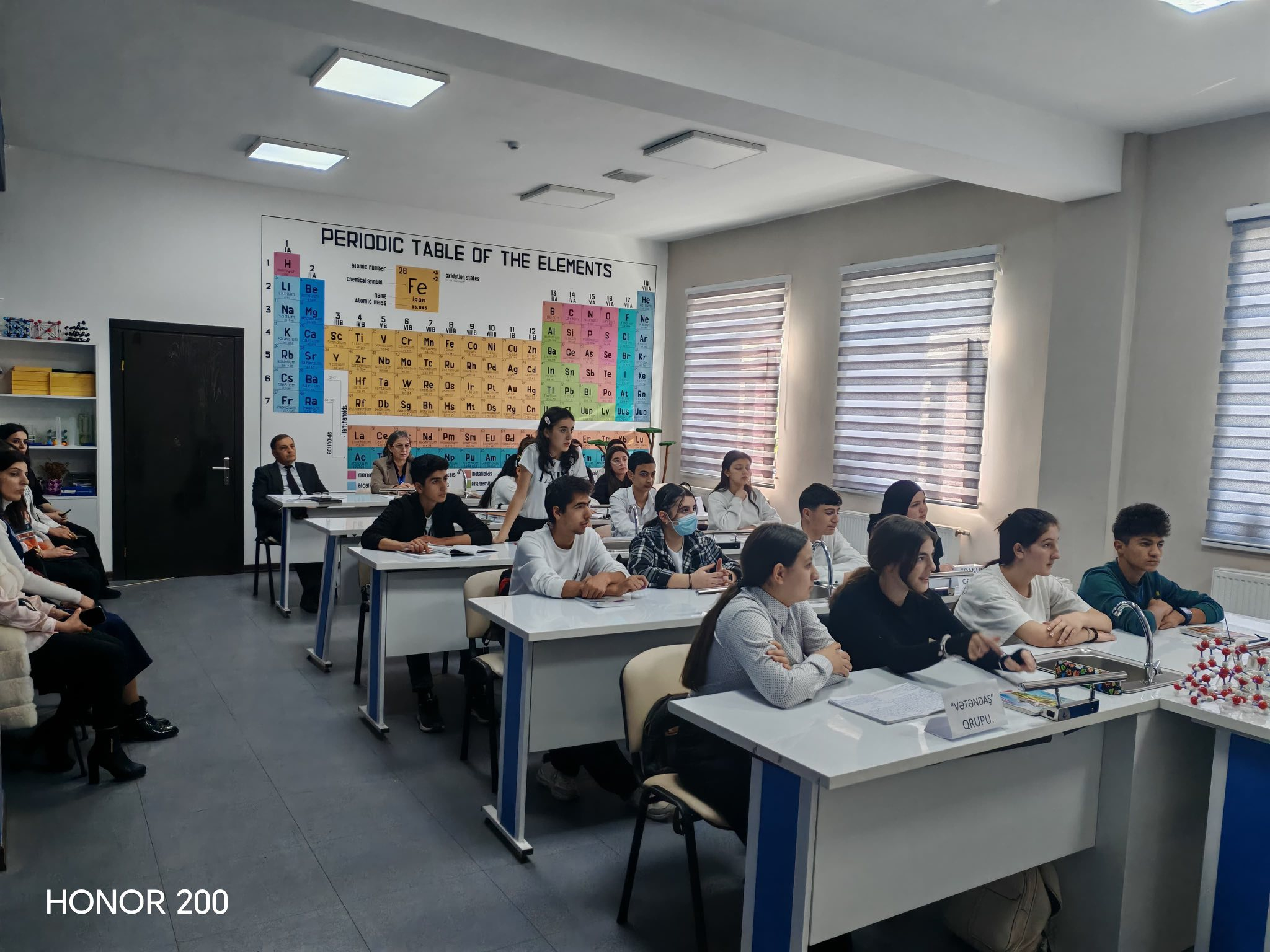 Qəbələ Dövlət Peşə Təhsil Mərkəzində "açıq dərs" keçirilib