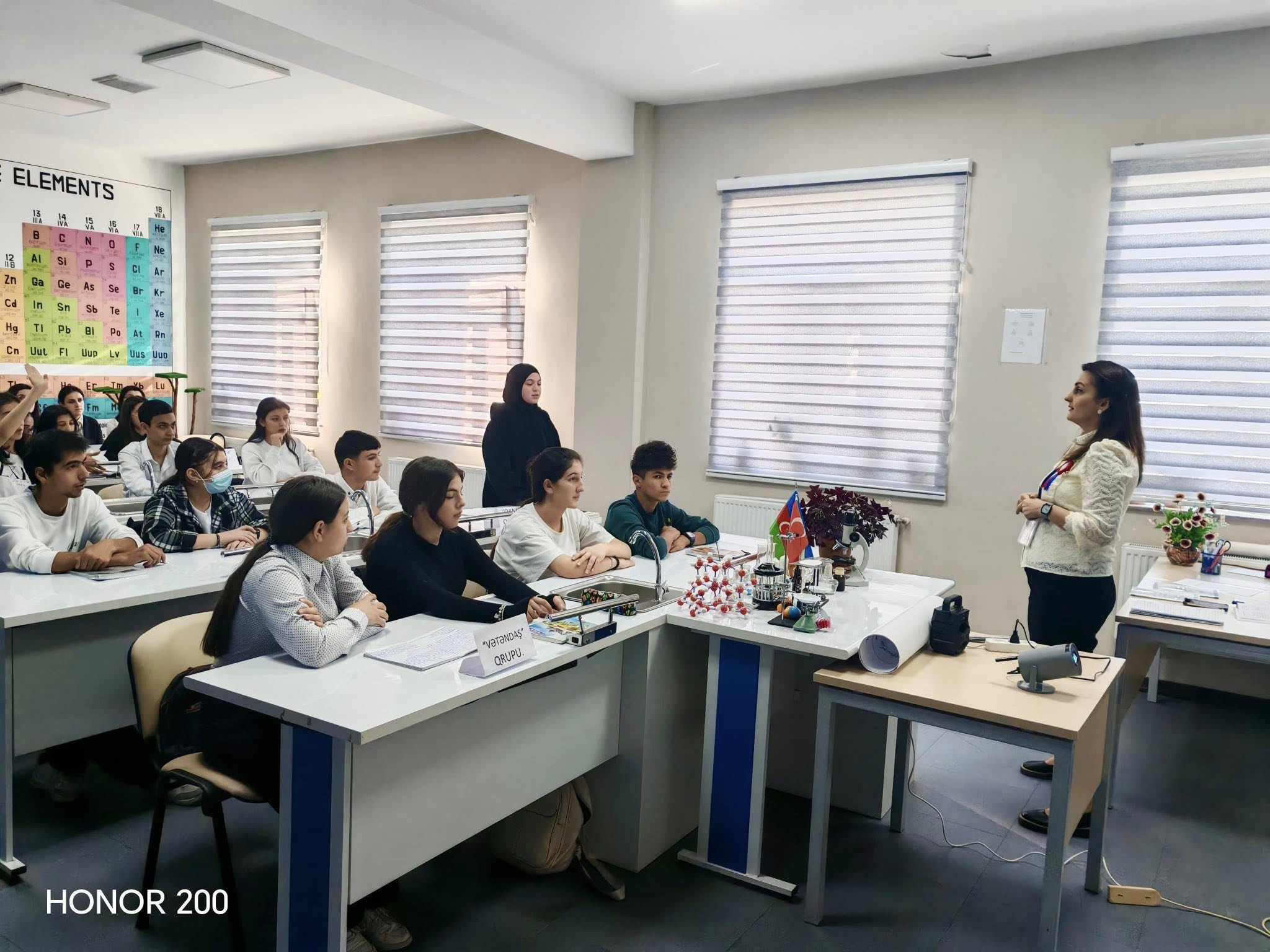 Qəbələ Dövlət Peşə Təhsil Mərkəzində "açıq dərs" keçirilib