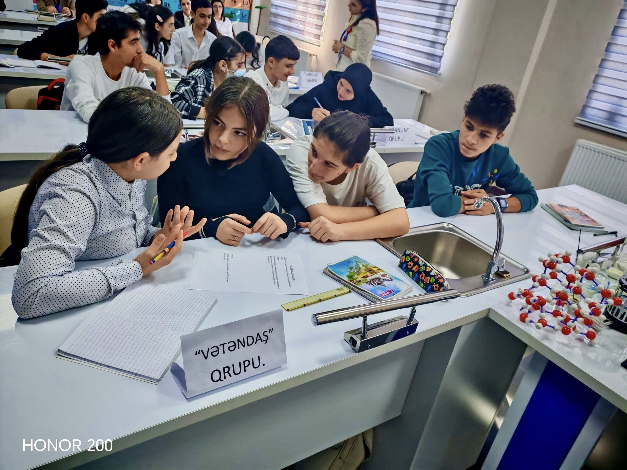Qəbələ Dövlət Peşə Təhsil Mərkəzində "açıq dərs" keçirilib