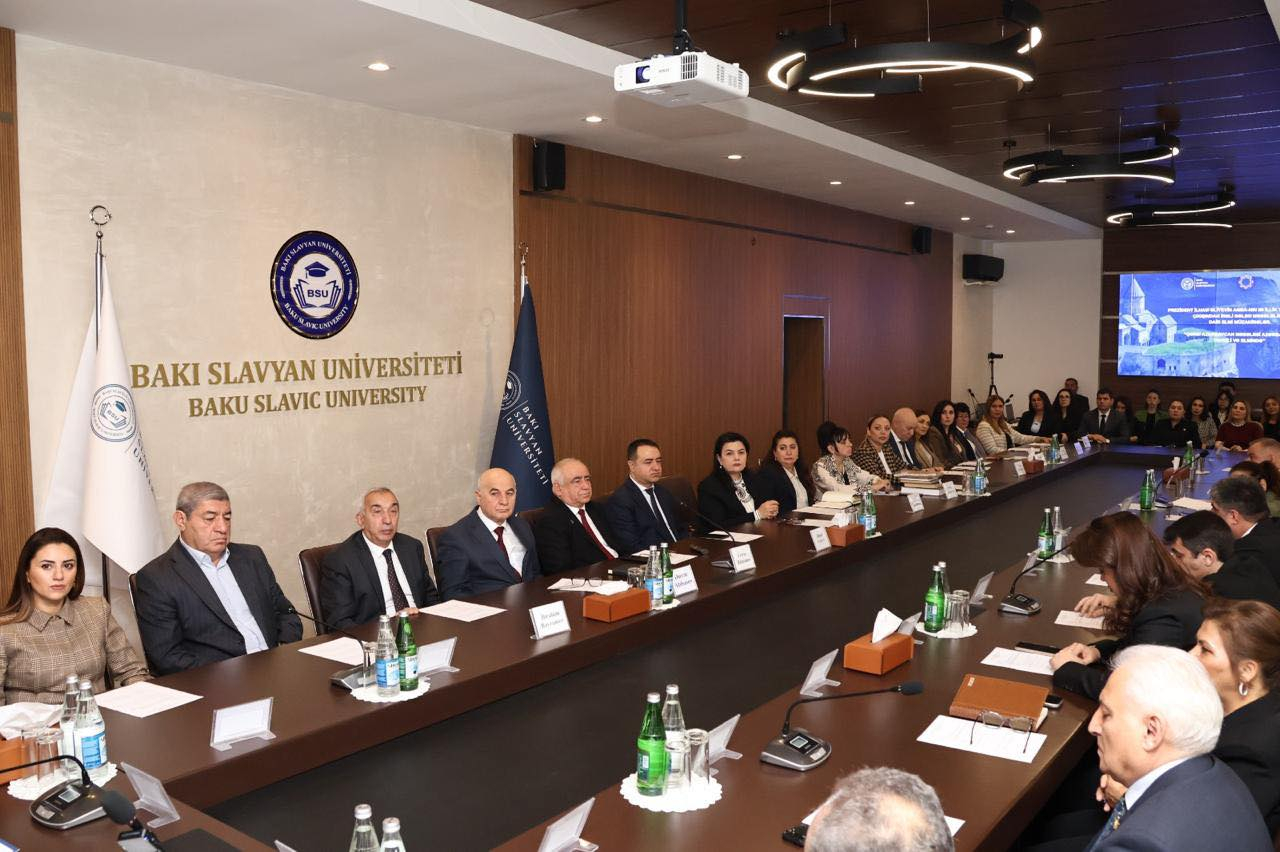 BSU-da “Qərbi Azərbaycan məsələsi Azərbaycan təhsili və elmində” mövzusunda tədbir keçirilib