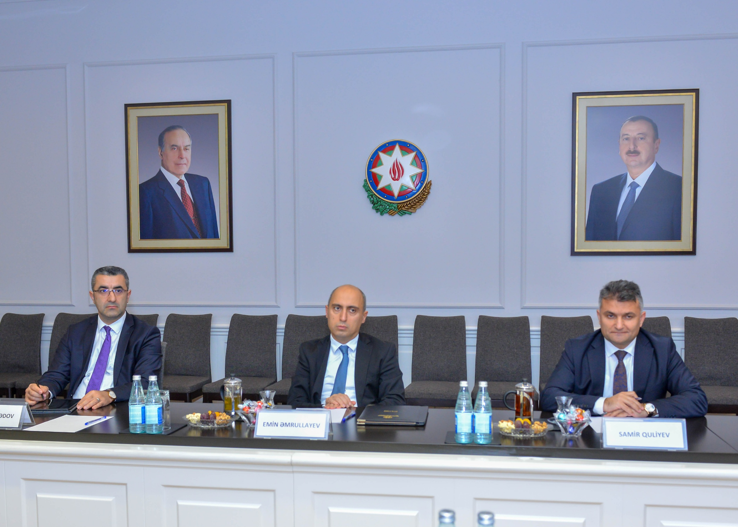 Nazir Türkiyənin Ali Təhsildə Keyfiyyət Təminatı Şurasının sədri ilə görüşüb