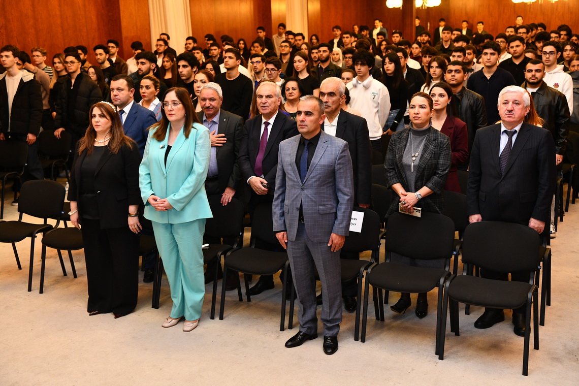 ADNSU-da Bəxtiyar Vahabzadənin 100 illiyinə həsr olunmuş tədbir keçirilib