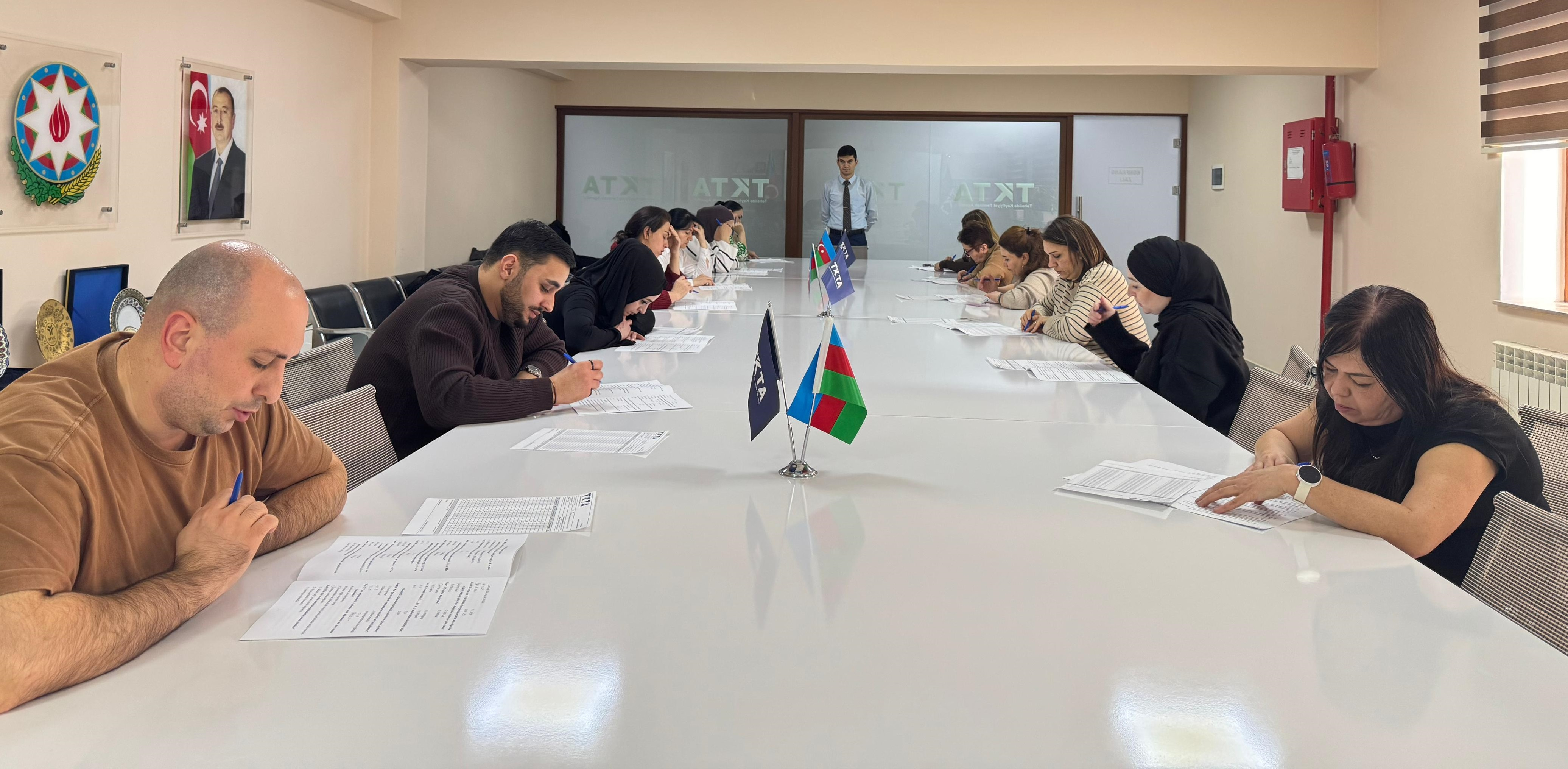 “Qənnadıçı, şirniyyatçı” peşə ixtisası üzrə qiymətləndirmə keçirilib