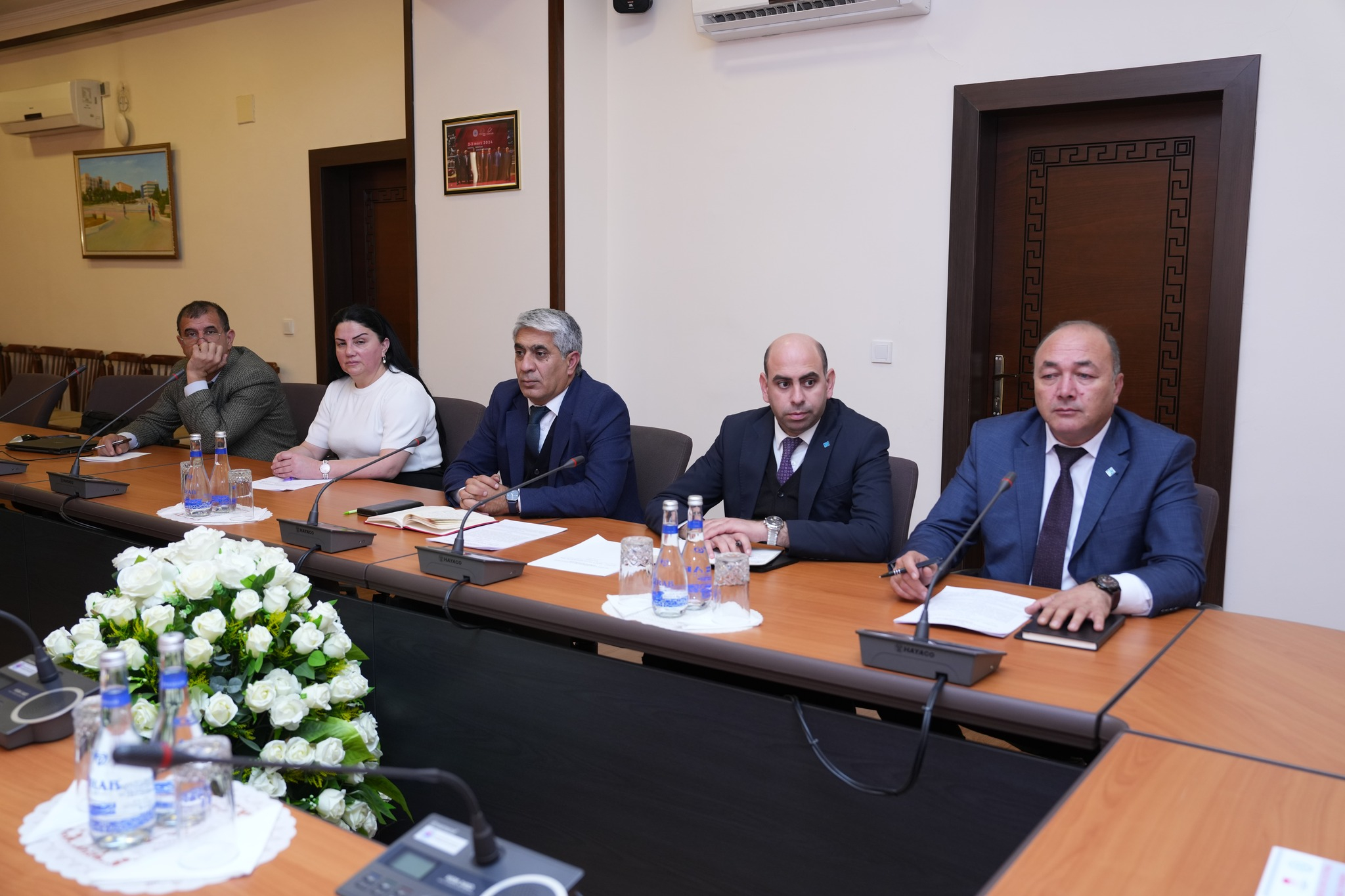 NDU-da MDU-nun nümayəndələri ilə görüş olub