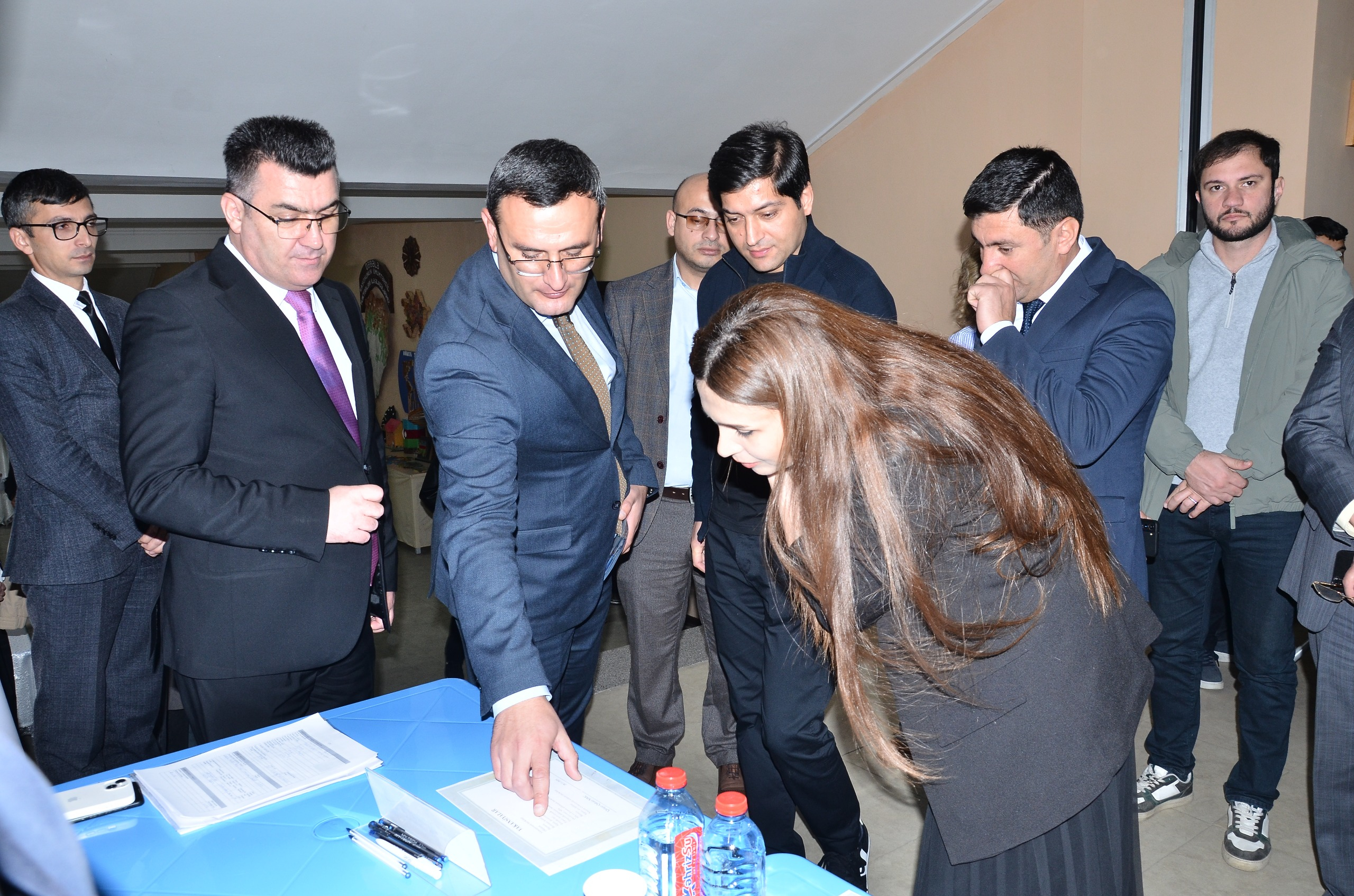 Qəbələ Dövlət Peşə Təhsil Mərkəzində əmək yarmarkası keçirilib