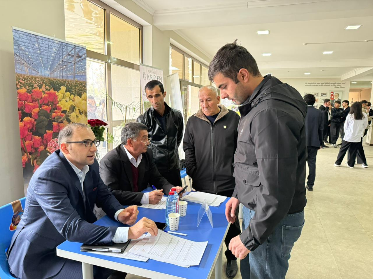 Qəbələ Dövlət Peşə Təhsil Mərkəzində əmək yarmarkası keçirilib