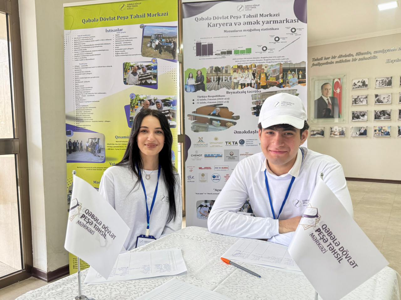 Qəbələ Dövlət Peşə Təhsil Mərkəzində əmək yarmarkası keçirilib